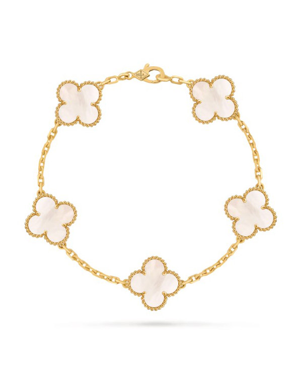 Bracelet Vintage Alhambra - Blanc